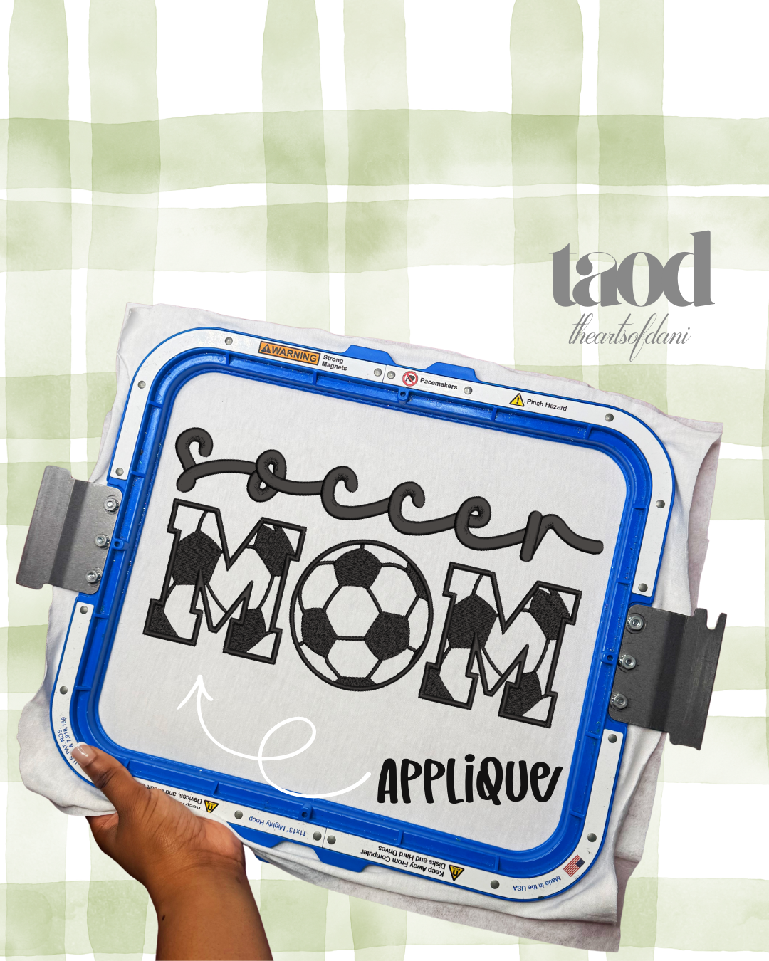 Soccer Mom Applique