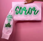 Soror Stitched & Stoned Sweatshirt