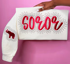 Soror Stitched & Stoned Sweatshirt