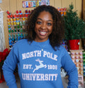 North Pole University Embroidery Design