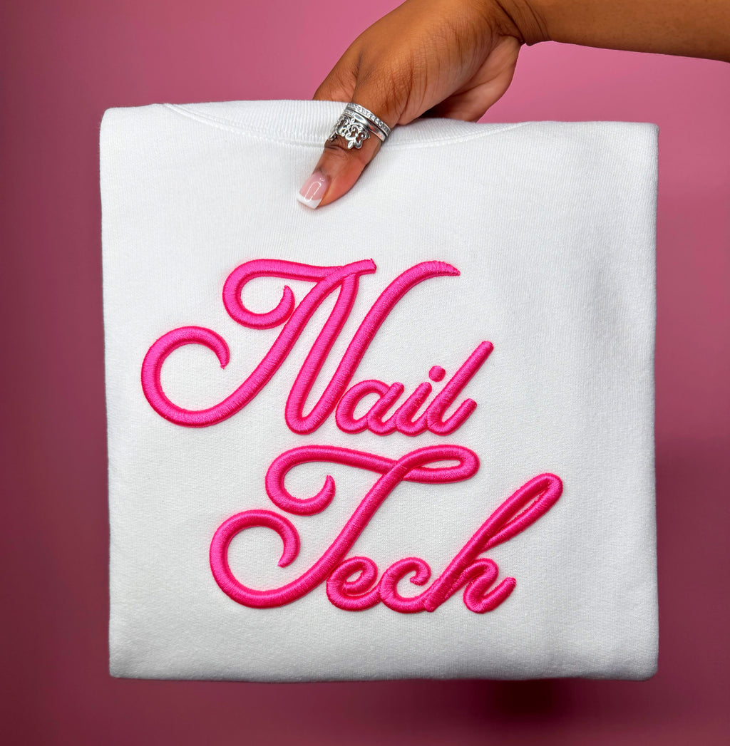 Custom 3D Script Sweatshirt