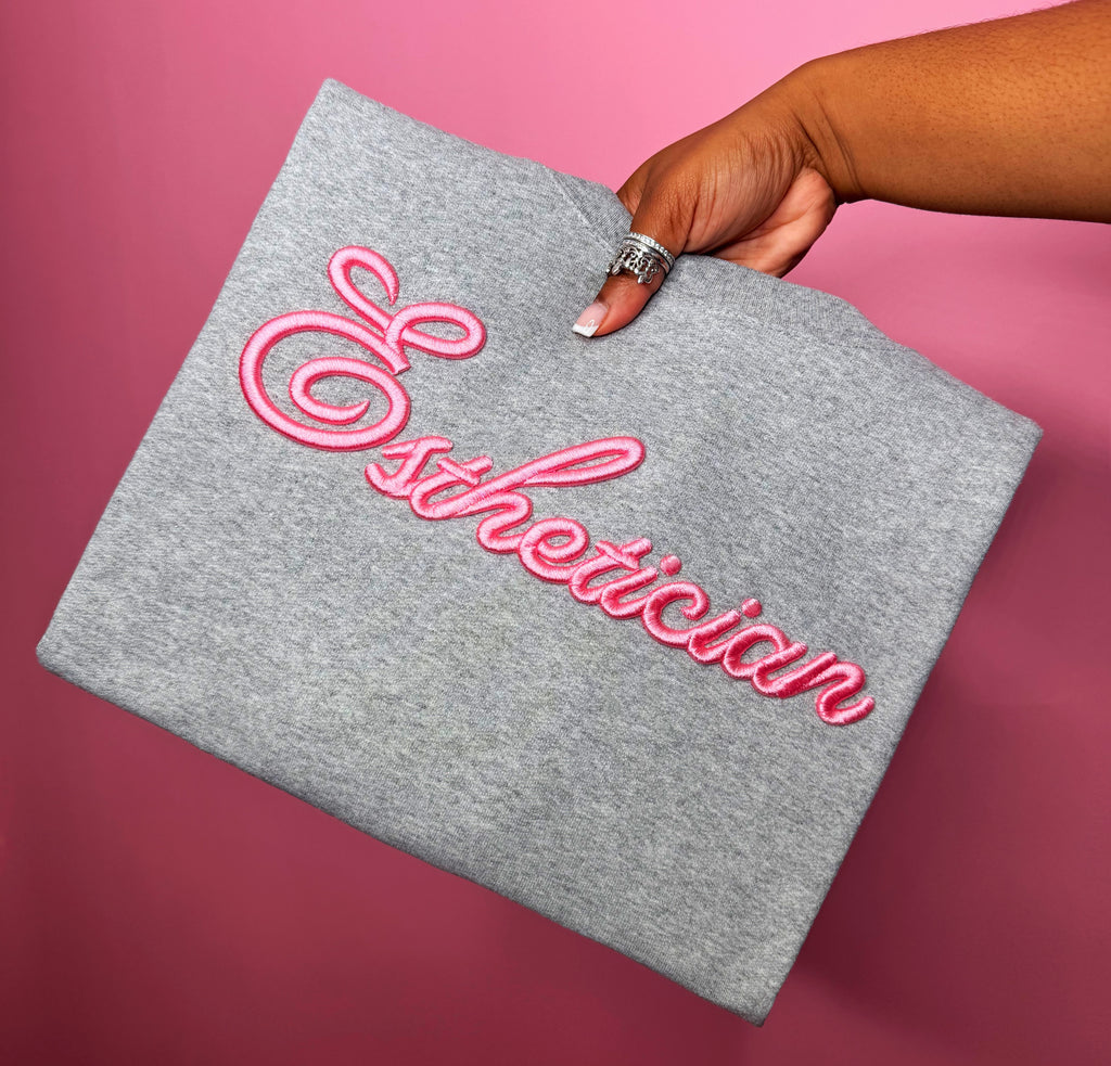 Custom 3D Script Sweatshirt