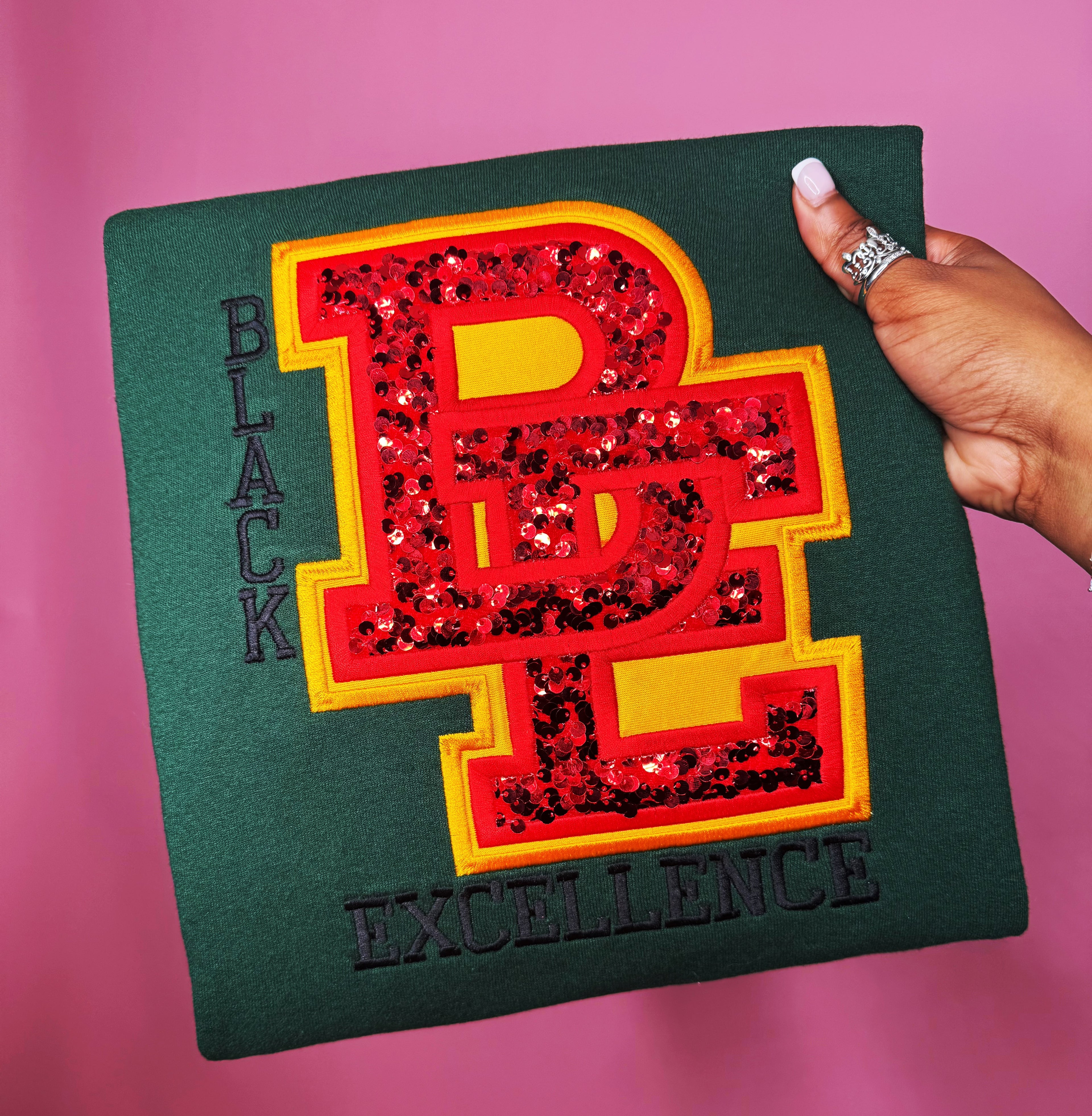 Takes Two Sequined & Sparkled Sweatshirt