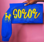 Soror Stitched & Stoned Sweatshirt