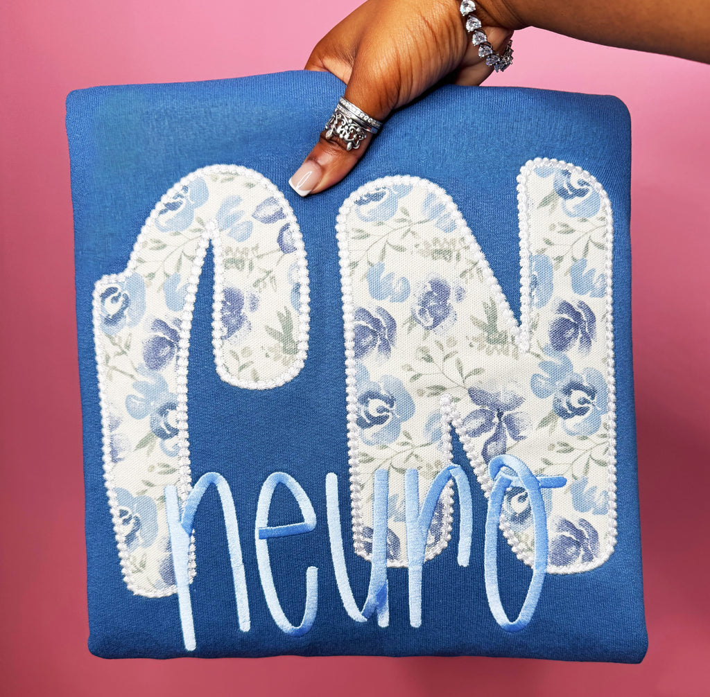 Healing Hands Pearled Sweatshirt