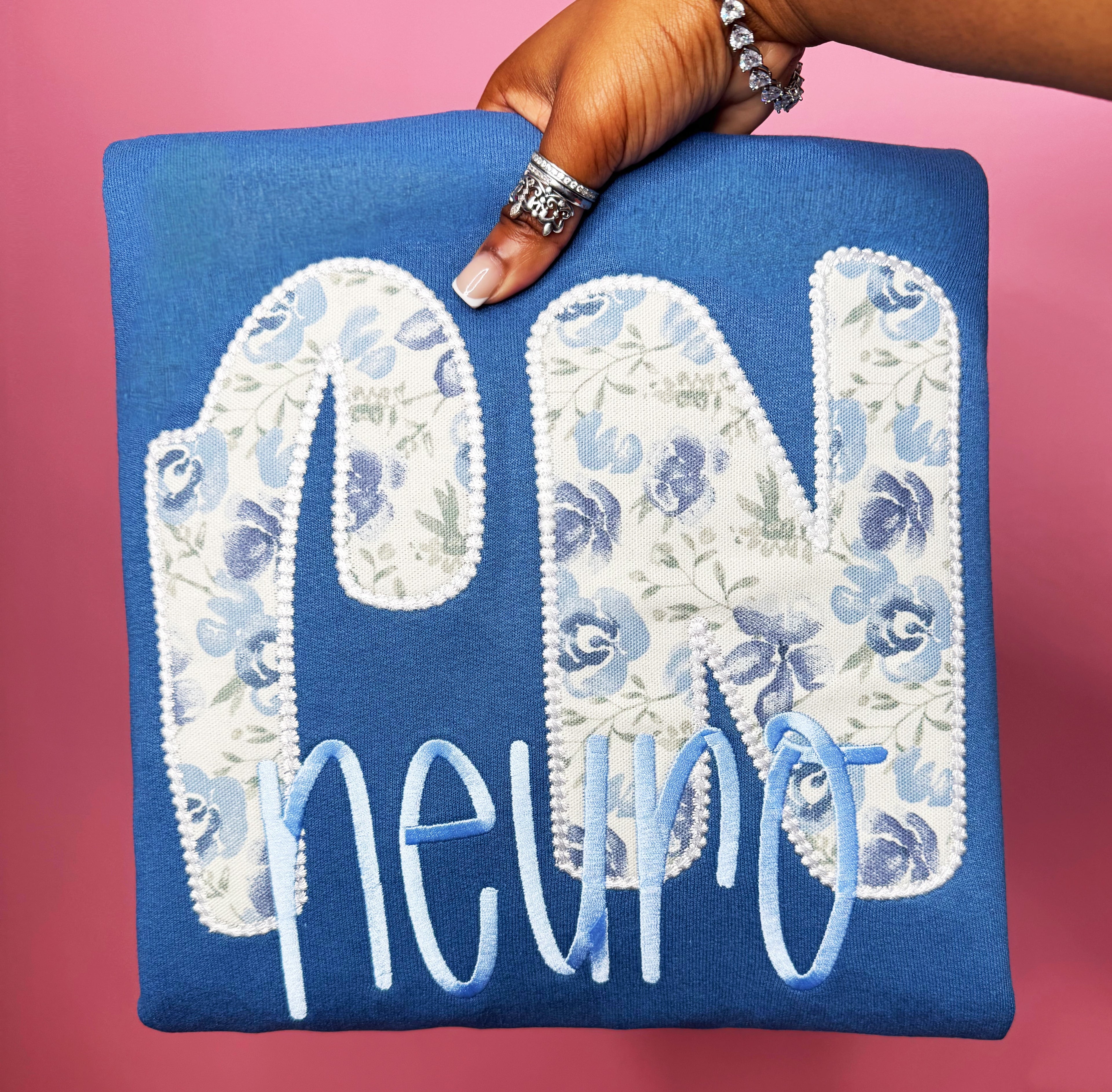 Healing Hands Pearled Sweatshirt