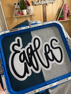 Custom Double Satin Stitch Hand-Lettered Applique Embroidery Design