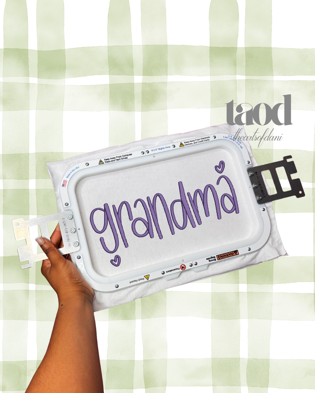 Grandma Handlettered