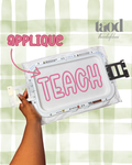 Bubbly Teach Applique