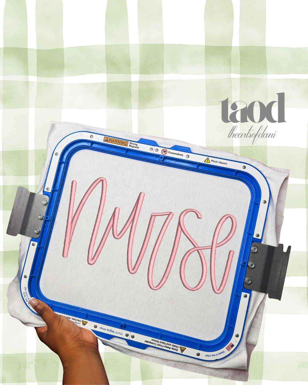 Nurse Cursive Handlettered