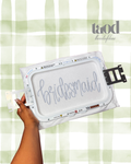 Bridesmaid Cursive Handlettered