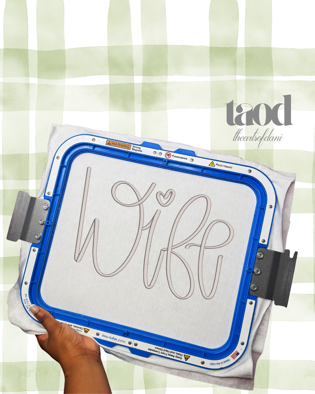 Wife Cursive Handlettered