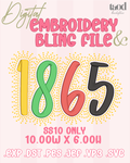 1865 Embroidery & Bling SS10 Template + SVG