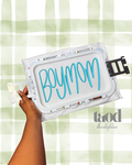 Boymom Handlettered
