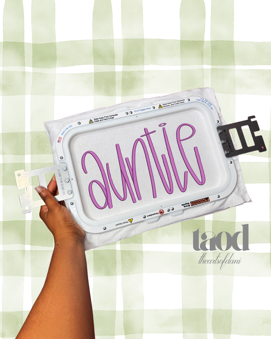 Auntie Handlettered