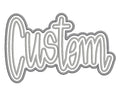Custom Double Satin Stitch Hand-Lettered Applique Embroidery Design